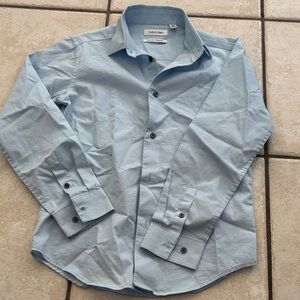 Calvin Klein Pale Blue Men's Dress Shirt
